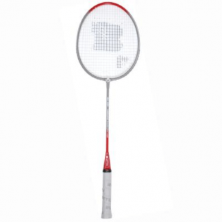 raquette de badminton en acier, orange burton bx490