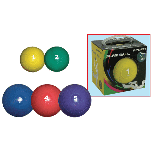 Medecine Ball Souple de plusieurs couleurs