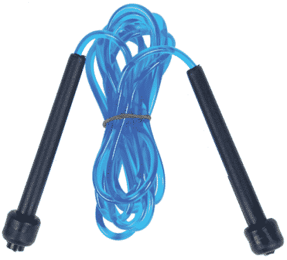 Corde à Sauter Réglable bleue