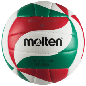 Ballon Volley Molten V5M2000L vert et rouge