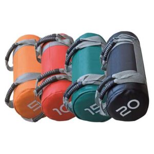 4 sand bag de musculation de couleurs orange