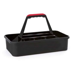 Porte Bouteille PVC Noir permettant de transporter 12 bouteilles