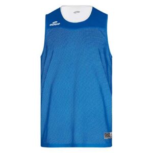 Maillot de basket Eldera dunk réversible de couleurs bleu et blanc