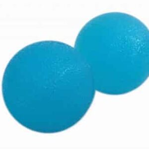 2 Balles de thérapie anti-stress Schildkröt-Fitness de couleur bleue