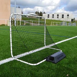 Base lestée en caoutchouc pour lester les mini-buts et les mannequins de football.