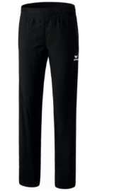 pantalon noir de sport sur fond blanc