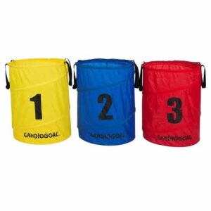 Lot de 3 paniers pour jouer au cardiogoal