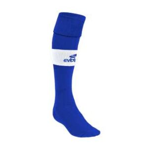 Royal/Blanc - Chaussettes Eldera Fanion