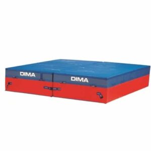 Monoblocs Dima bleus et rouges