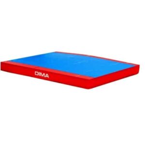 Matelas de Réception Bicolore Velcro bleu et rouge