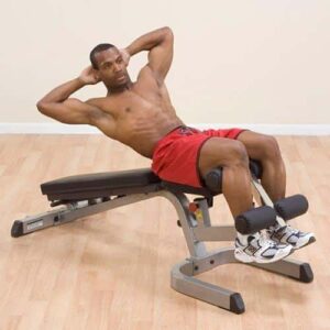 Banc musculation plat incliné décliné BODYSOLID Semi Pro