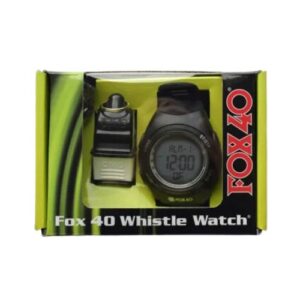 Kit montre chrono arbitre et sifflet fox sonik