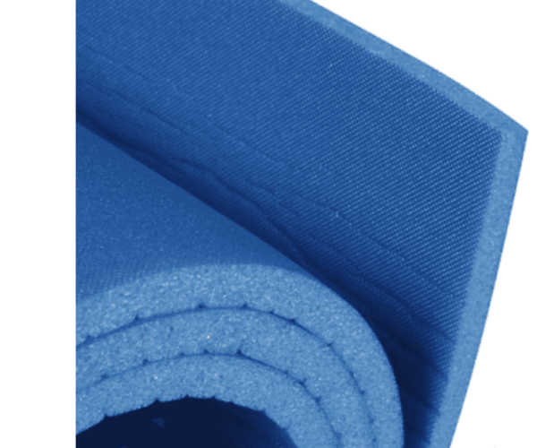 Tapis gym mousse bleu