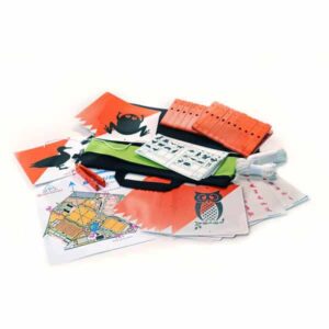 Kit pour la découverte de la course d'orientation avec cartes