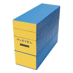 Plinth à 4 Étages de gymnastique bleu et jaune