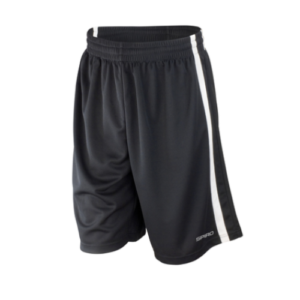 Short Homme Basketball Quick Dry SPIRO noir