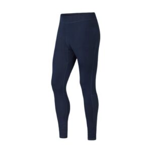 Pantalon thermique bleu marine de côté