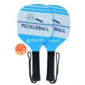 2 Raquettes et une balle de pickleball