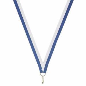 ruban porte-médaille bleu blanc