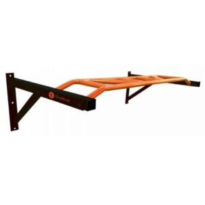 Barre de traction murale orange et noire