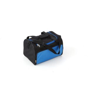 Sac de sport double de couleur noire et bleue