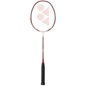 Raquette de badminton Yonnex Nanoflare 001 Feel de couleur rouge et noire