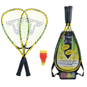 Set de Speed Badminton Eco avec 2 raquettes