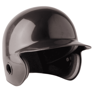 Casque de baseball en plastique de couleur noir