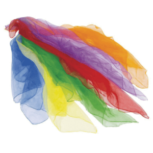 Foulard d'Initiation au Jonglage multicolores