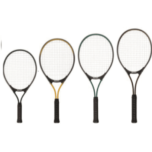 4 Raquettes de Tennis Premium de différentes tailles