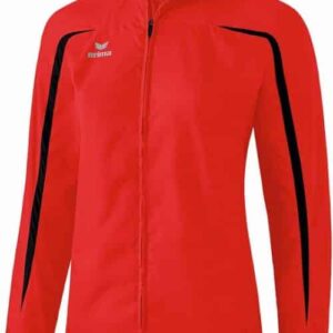 veste rouge rayure noire erima