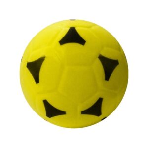 Ballon en Mousse jaune pour le Football de diamètre 220mm