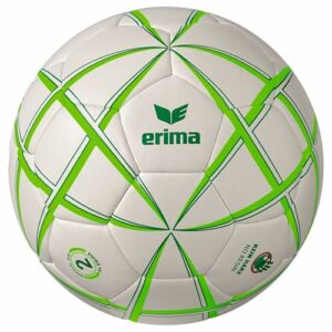 Ballon de handball Erima Magic White de couleur blanche et verte