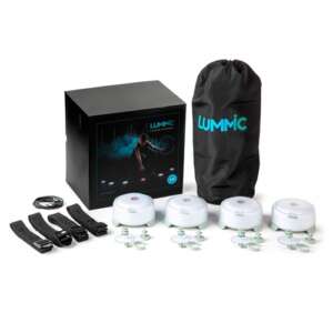 Kit de 4 plots lumineux pour séances d'EPS et entrainement sportif