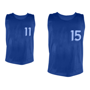 Chasubles ajourées numérotées ECO- Lot de 5- De 11 à 15