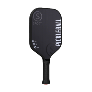 Raquette Pickleball carbone 205 g avec face fibre de carbone, technologies Ultra Spin et Buffer Technique, jonc de protection, adaptée clubs et établissements scolaires