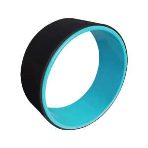 Roue de yoga 33 cm mousse antidérapante, largeur 13 cm, support postural pour souplesse et prévention des douleurs, adaptée écoles collectivités clubs