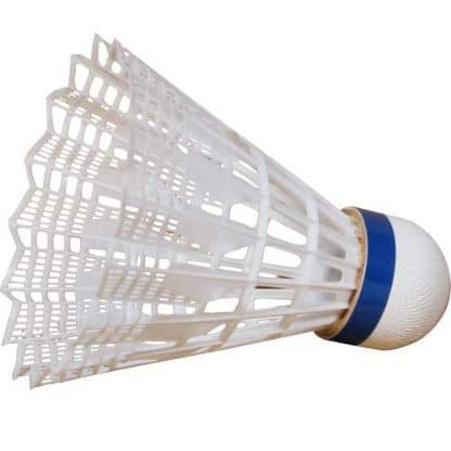 volant badminton blanc