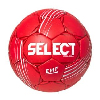Ballon de handball Select Solera de couleur rouge et blanc
