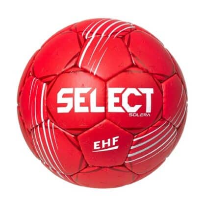 Ballon de handball Select Solera de couleur rouge et blanc