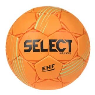 Ballon de handball Select Mundo de couleur orange et vert