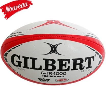 Ballon rugby Gilbert GTR4000 rouge
