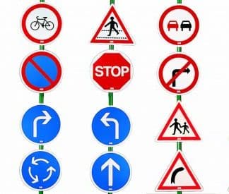 Panneaux de signalisation- Education routière