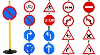Panneaux de signalisation- Education routière