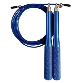 Corde à sauter Aluminium - 3 m de couleur bleue