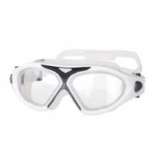 Masque lunettes de natation silicone de couleur blanche
