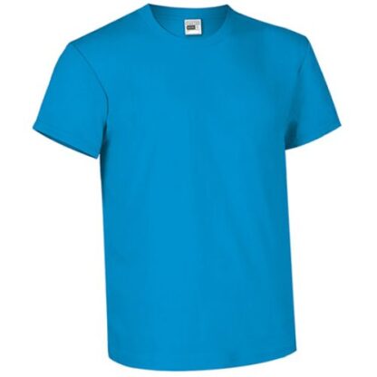 Tee shirt Couleur Enfant Coton 150gr bleu tropical