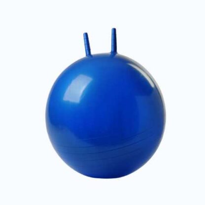 Ballon sauteur scolaire pour enfants bleu