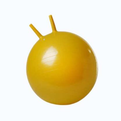 Ballon sauteur scolaire pour enfants jaune