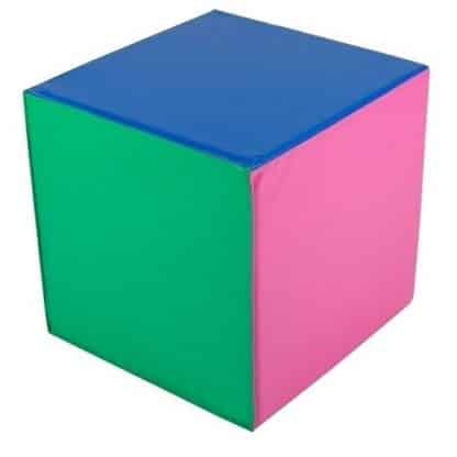 Cube Poull Ball en mousse multicolore
